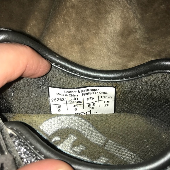 Ladies Ecko Red Silver sneaker - Picture 4 of 5